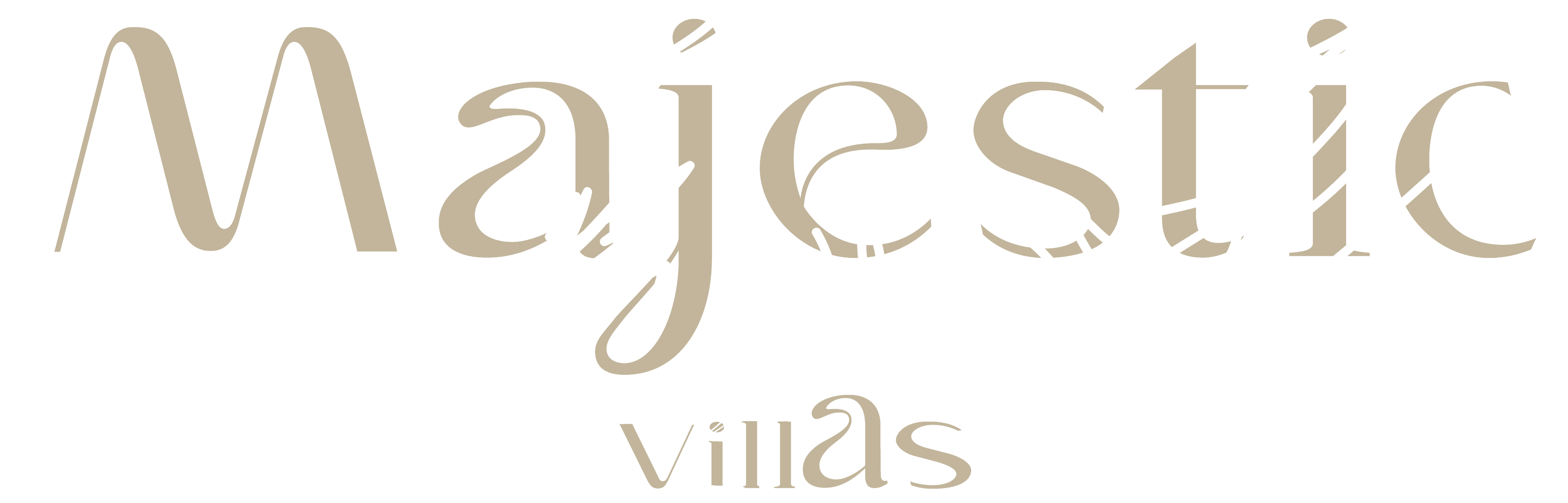 cropped Majestic Villas. Logos